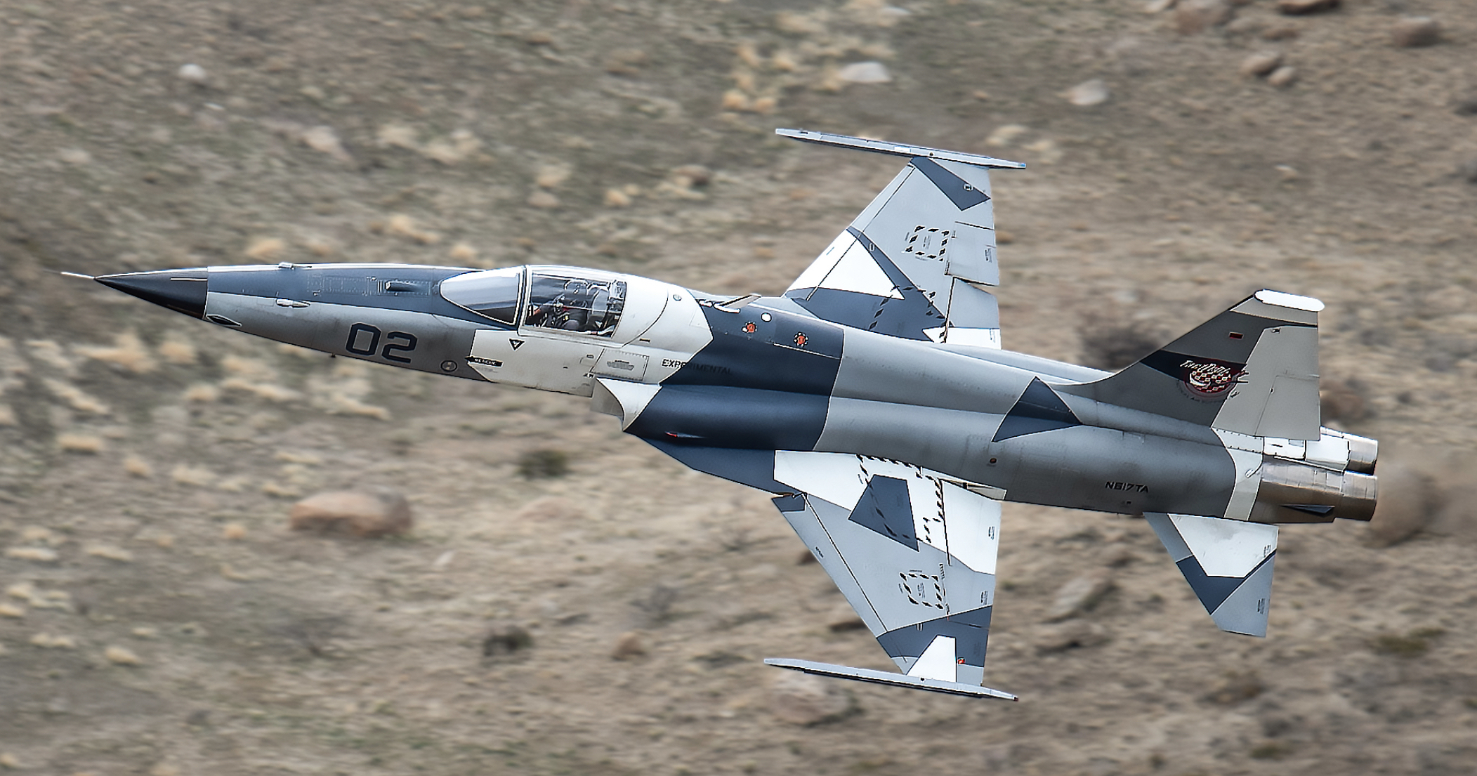 Private F-5 Aggressor Jet Flies With Built-In Infrared Search And Track  System - Tactical Air Support